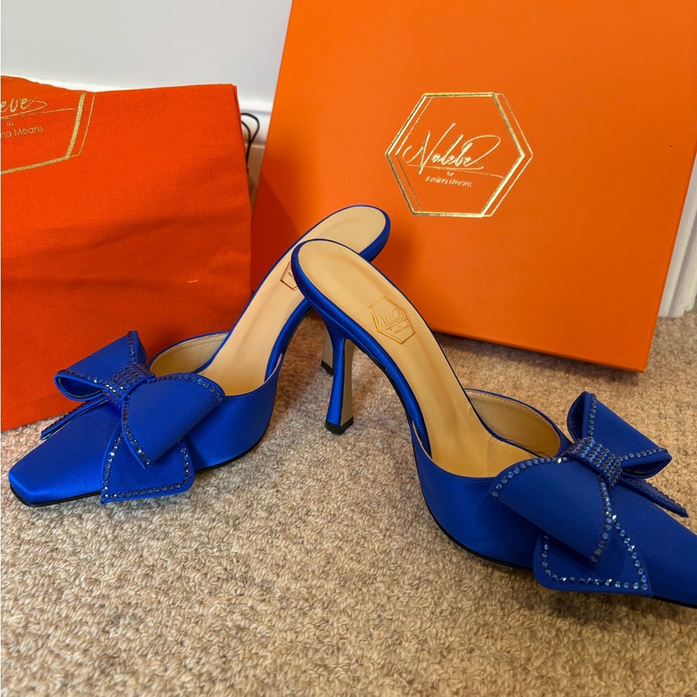 NWT Nalebe Dimante Mules